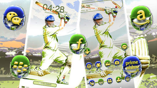 Cricket Batsman Launcher Theme screenshot 5