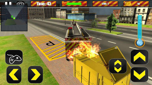 Fire Truck Rescue Simulator screenshot 4