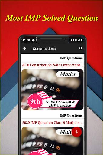Class 9 Maths NCERT Solution & Solved Papers 2021 screenshot 6