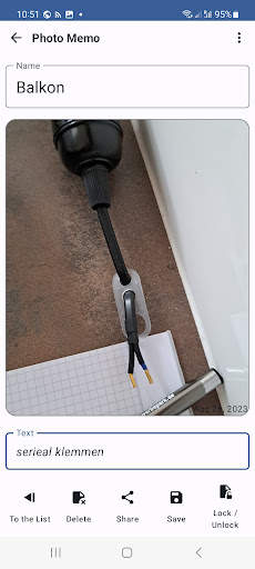 Photo Memo: Safe Photo Note screenshot 5