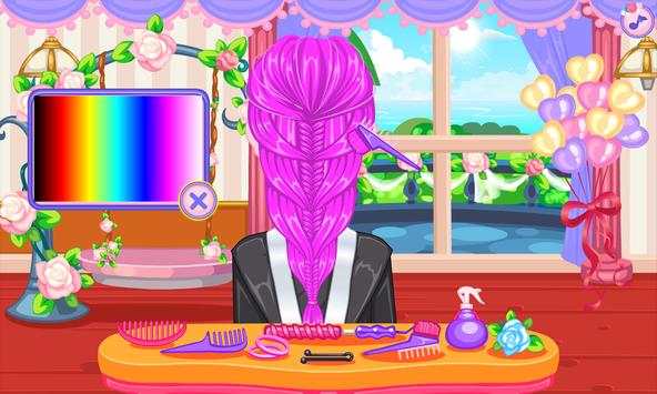 Wedding hairstyles game screenshot 5
