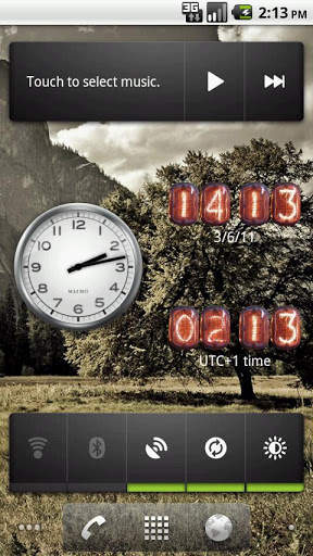 Nixie Clock Widget screenshot 1