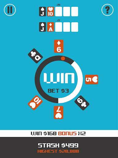 Pop Blackjack 21 - Lock And Load Your Cards! screenshot 13
