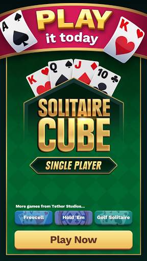 Solitaire Cube: Single Player (Classic Klondike) screenshot 1