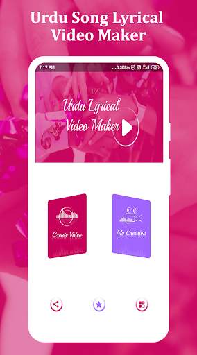 Urdu Photo lyrical video maker - Mbit Video Maker screenshot 2