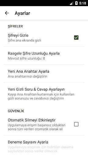 Parola Gizleyici ve Yöneticisi screenshot 3