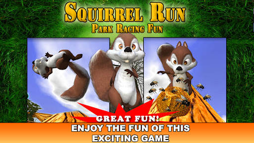 Squirrel Run - Park Racing Fun screenshot 1