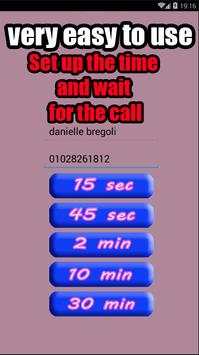 cash me outside fake call screenshot 1