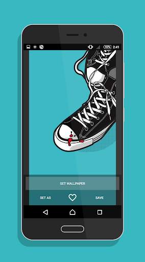 Sneakers Art Wallpaper screenshot 7