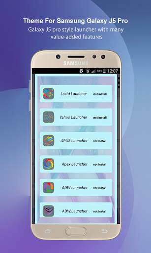 Theme Launcher for Galaxy J5 Pro screenshot 1