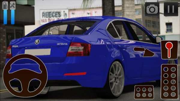 Car Driving Simulator Skoda screenshot 1