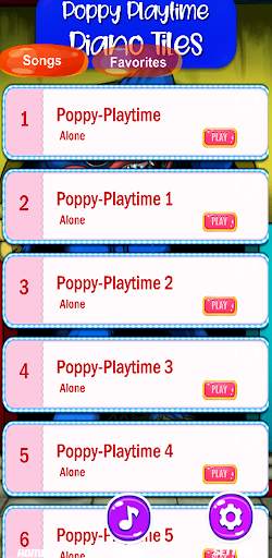 Piano Poppy Playtime Game screenshot 4