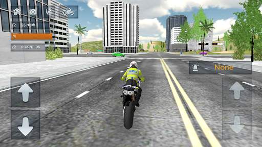 Police Bike Chase City Driving screenshot 5