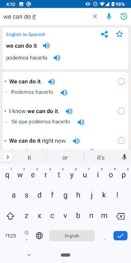 Spanish Translator Offline screenshot 1