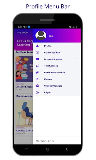 SPOKEN ENGLISH, Grammar & Accent Building AI App screenshot 5