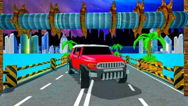 Real Prado Driving Deadly Car Stunts screenshot 6