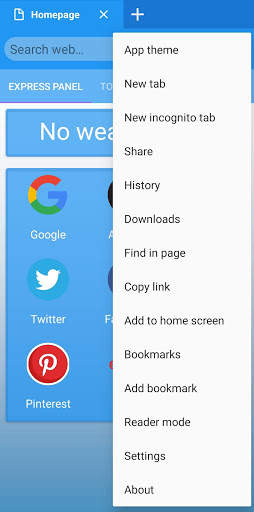 Easy Web Browser screenshot 2