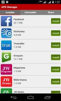 APK Manager screenshot 1