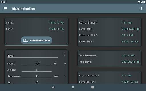 Biaya Kelistrikan screenshot 5