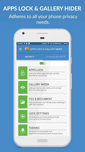 Apps Lock & Gallery Hider screenshot 1
