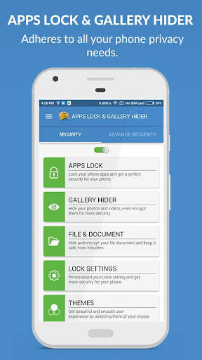 Apps Lock & Gallery Hider screenshot 1