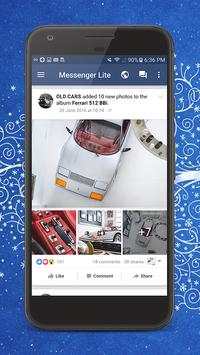 Messenger for Facebook Lite screenshot 1