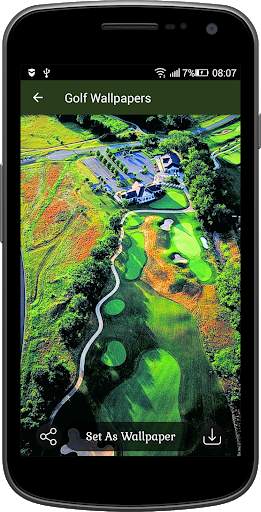 Golf Wallpapers 4 تصوير الشاشة