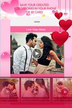 Love Video Maker With Music screenshot 2