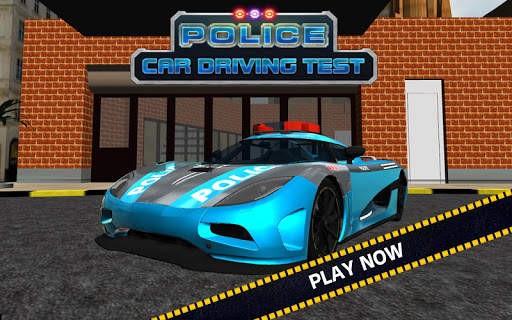 Police Car Driving Test screenshot 1