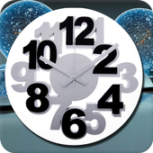 3D Clock Live Wallpaper icon