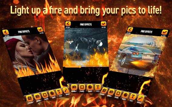 Fire On Photo – Fire Effect Editor screenshot 1