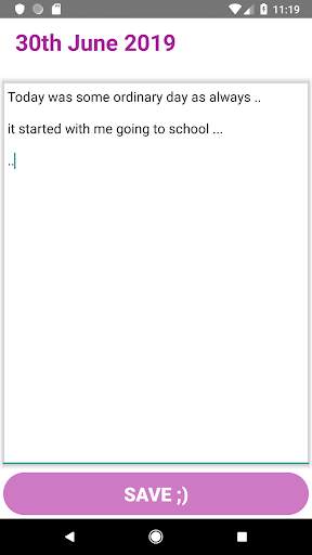 My Diary screenshot 4