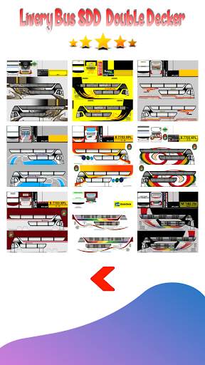 Livery Bus SDD Double Decker screenshot 3