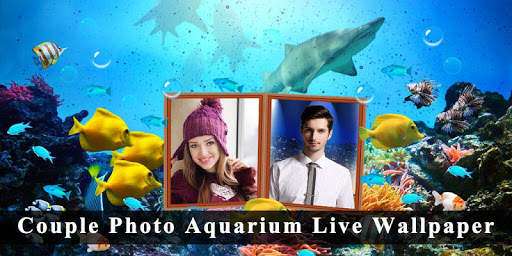 Couple Photo Aquarium Live Wallpaper 2020 3 تصوير الشاشة