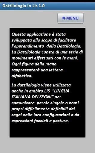 Dattilologia in LIS screenshot 2