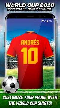 World Cup 2018 Football Shirt Maker screenshot 1
