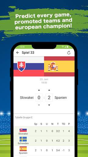 Prediction King -Prediction Game UEFA EURO 2020/21 screenshot 1
