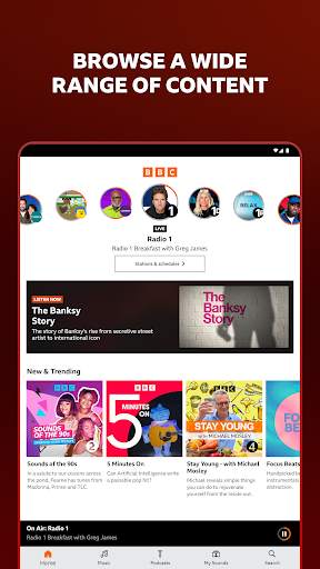 BBC Sounds: Radio & Podcasts 11 تصوير الشاشة