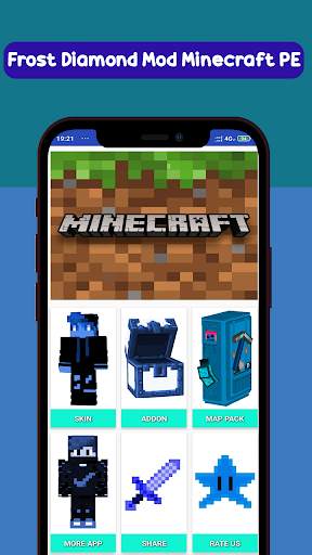 Frost Diamond Mod Minecraft PE screenshot 4