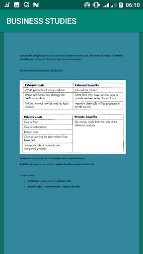IGCSE Business Studies Notes скриншот 5