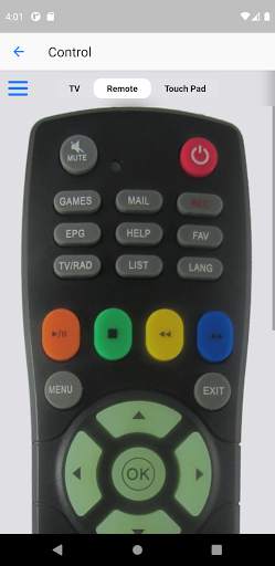 Remote Control For SR Digital 2 تصوير الشاشة