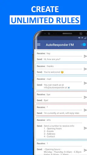 AutoResponder per Messenger screenshot 3