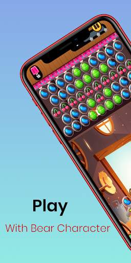 BUBBLE HIT – BEAR SHOOTER CANDY PUZZLE screenshot 3