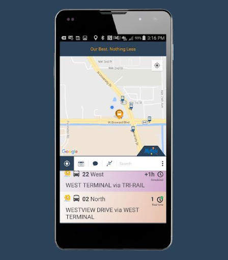 MyRide Broward screenshot 1