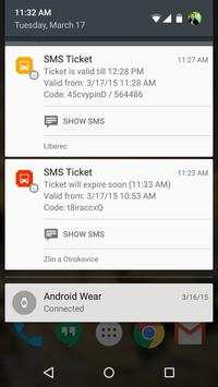 SMS Ticket screenshot 2