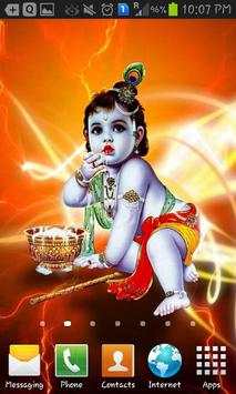 Lord Krishna Live Wallpaper TM screenshot 2