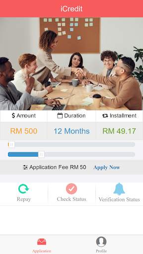 iCredit screenshot 2