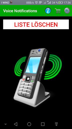 Voice Notifications Tittel screenshot 1