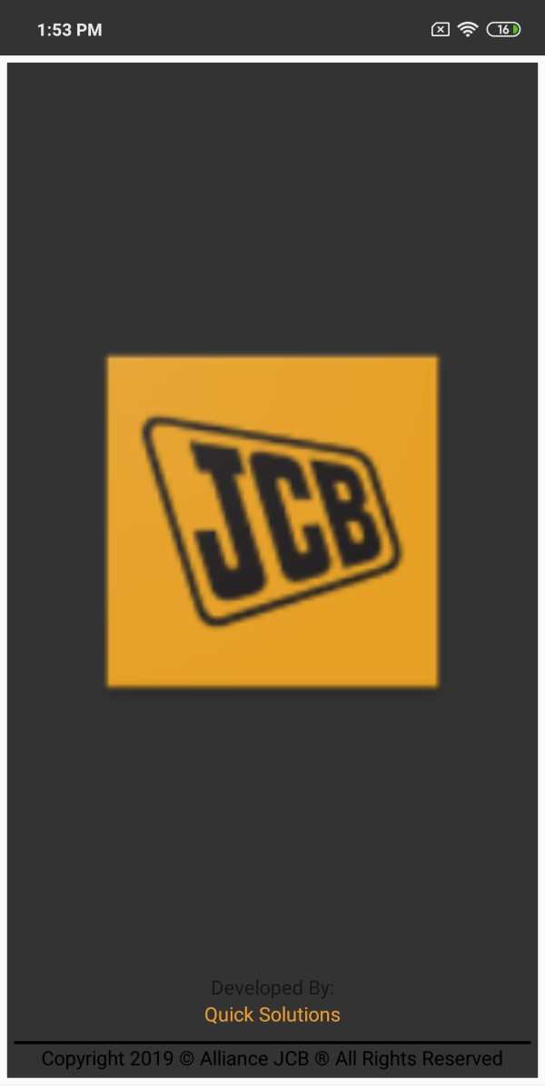 Alliance JCB screenshot 1