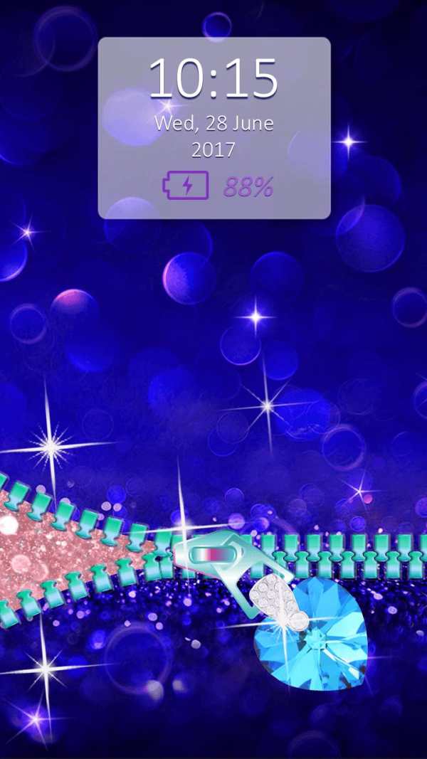 Glitter Zipper Screen Lock App screenshot 7